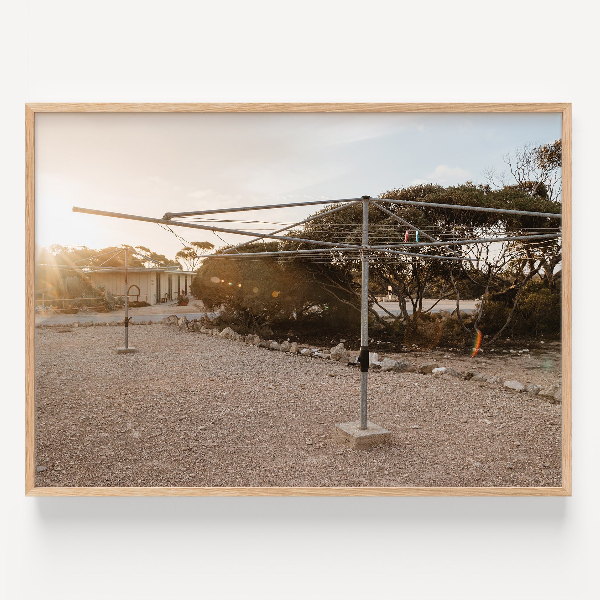 Hills Hoist on the Nullarbor