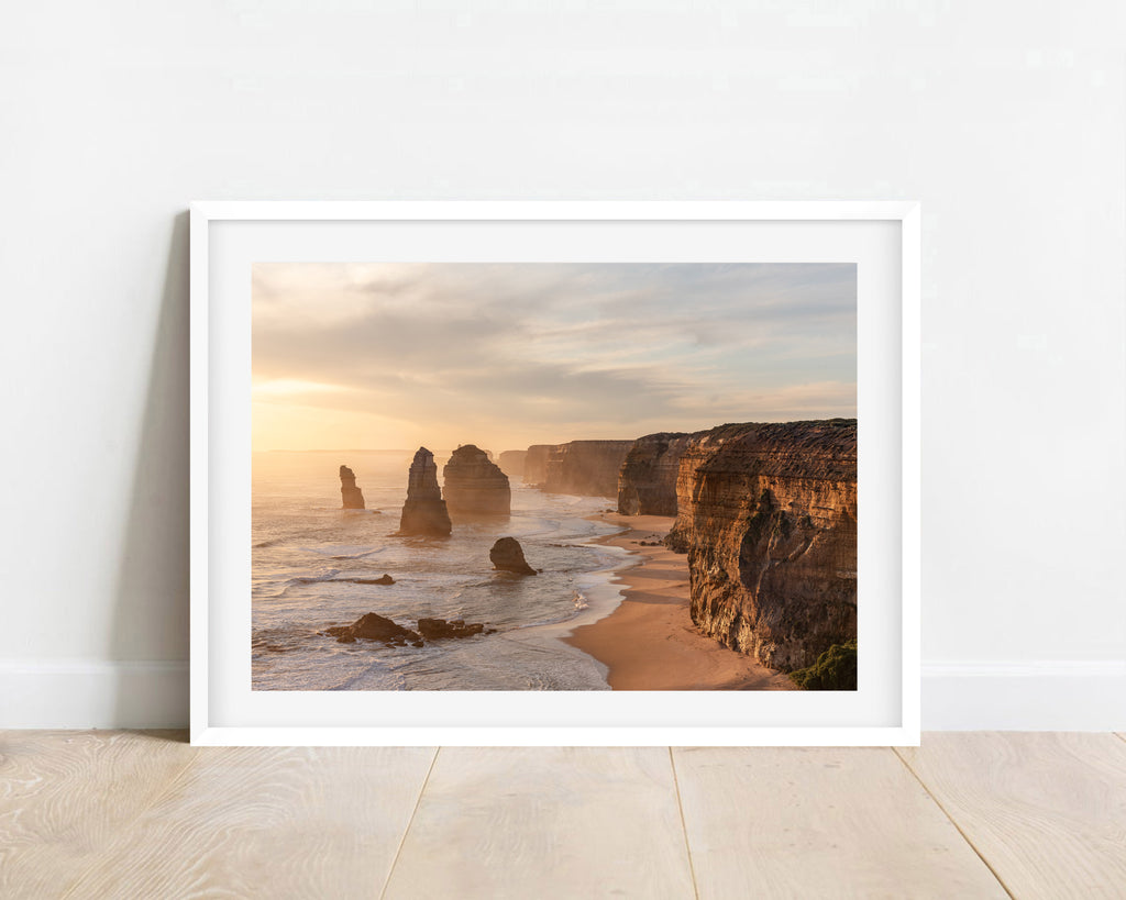 12 Apostles at Sunset Landscape Print
