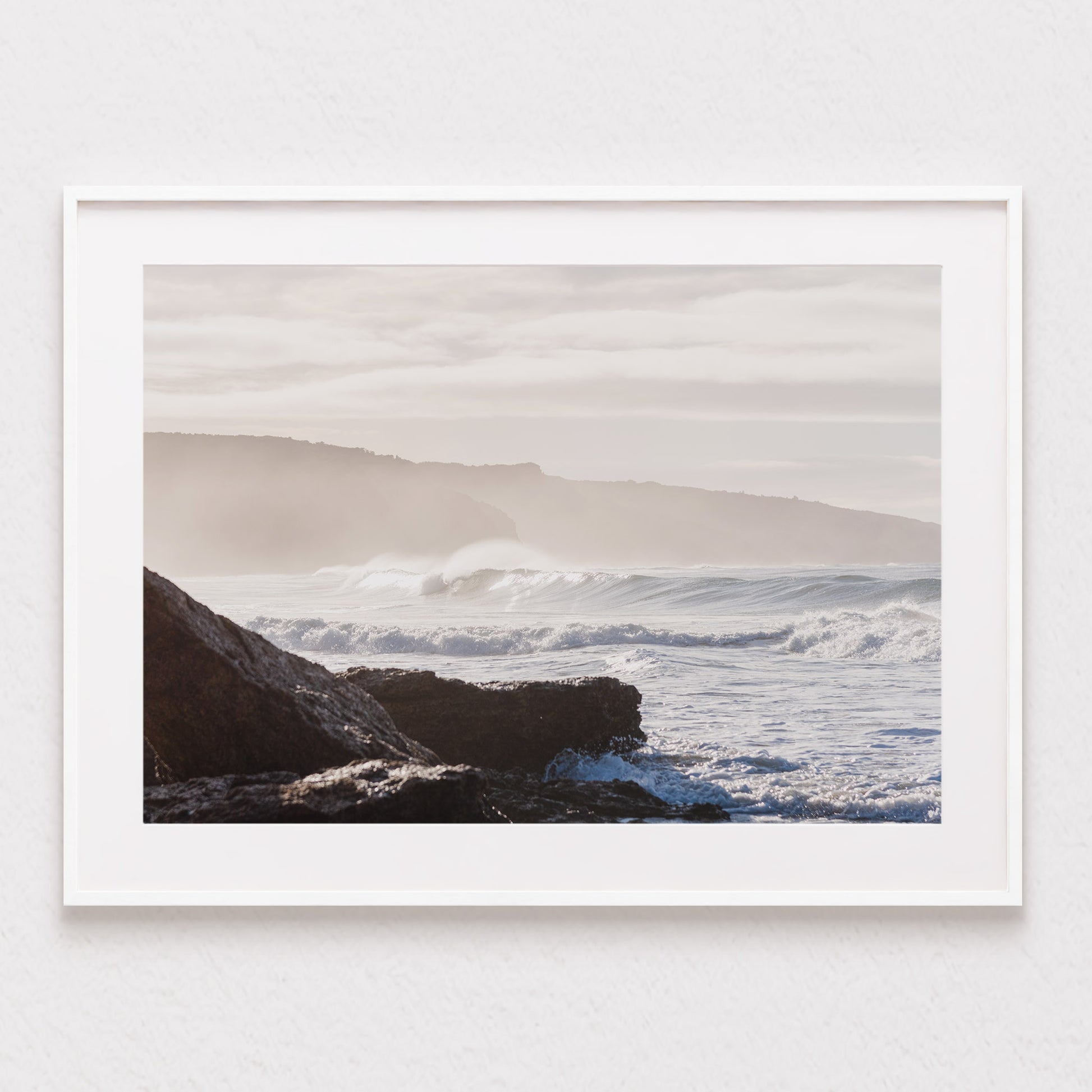 Crisp Anglesea Morning Surf Print