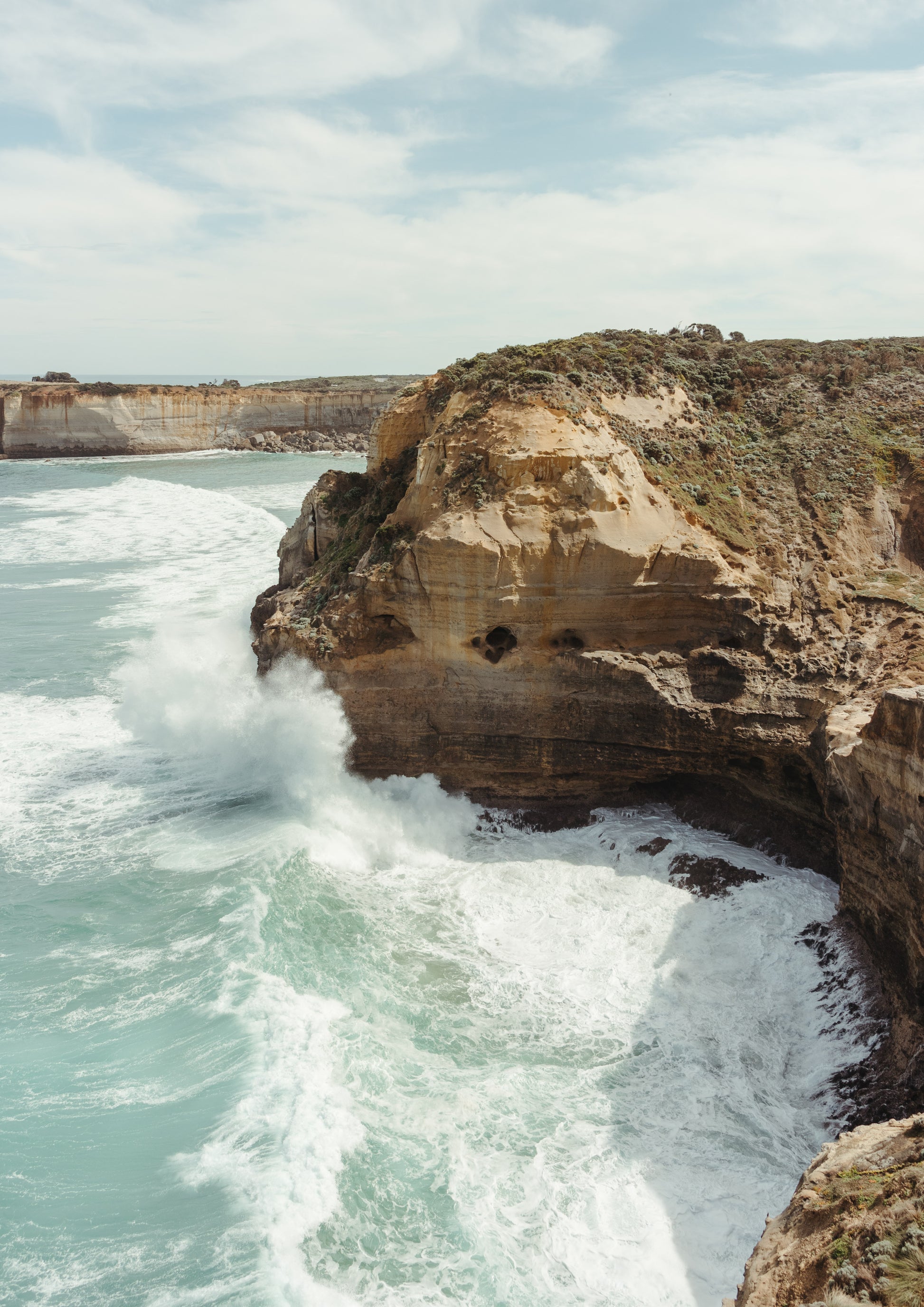 Apostle Coast Crashing Waves