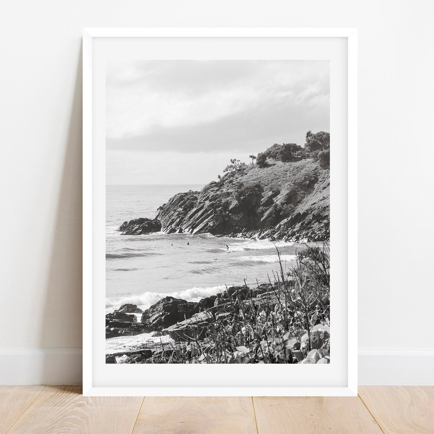 Cabarita Headland B&W
