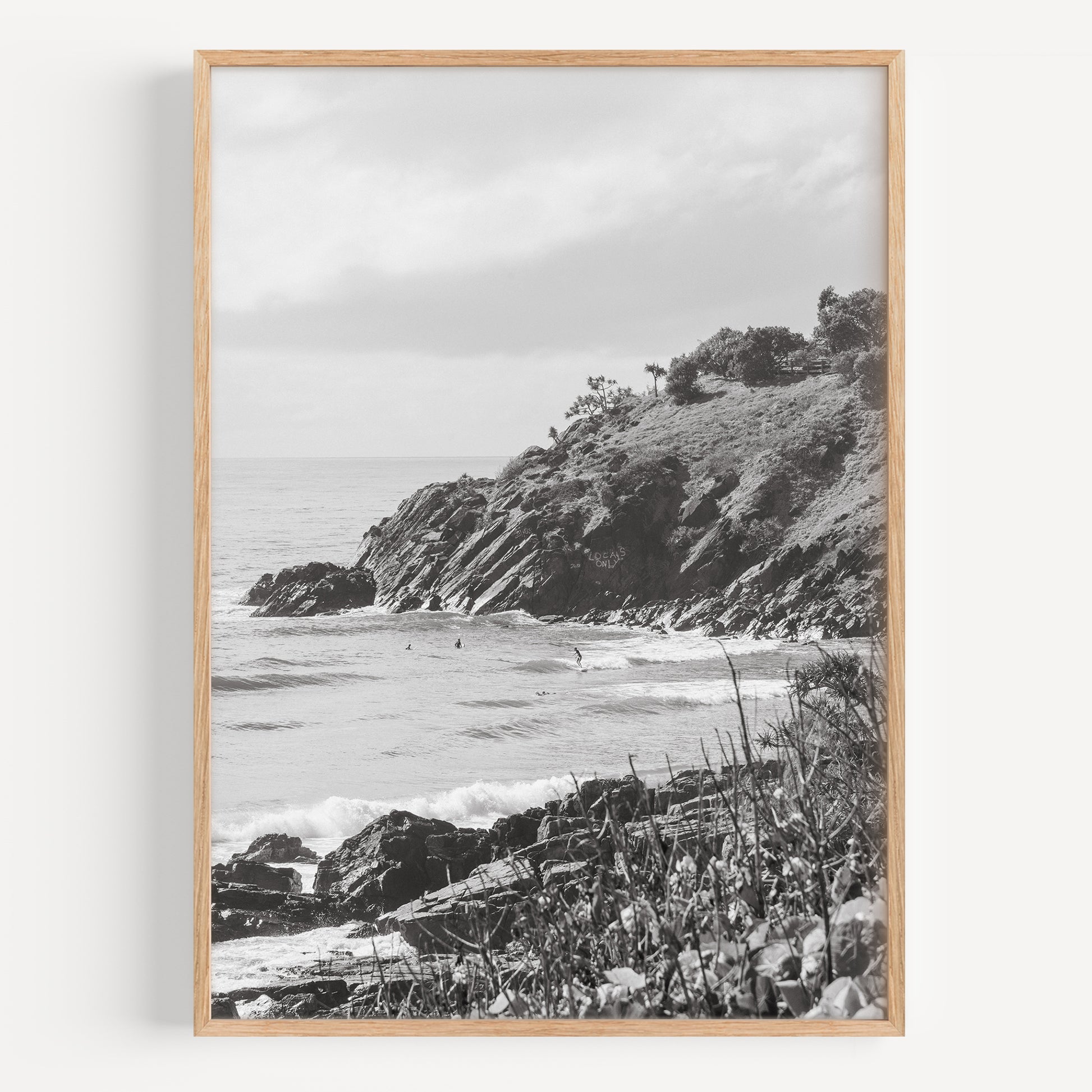 Cabarita Headland B&W