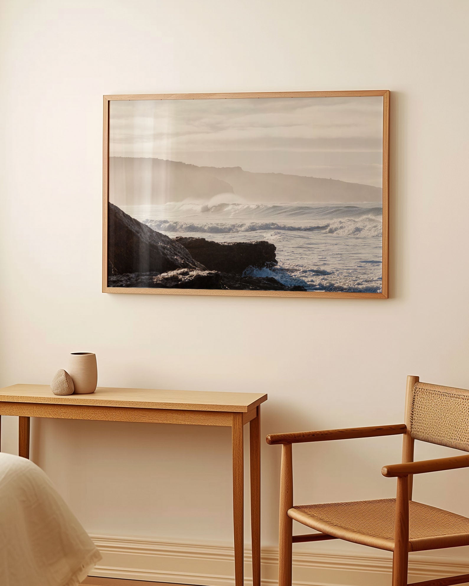 Crisp Anglesea Morning Surf Print