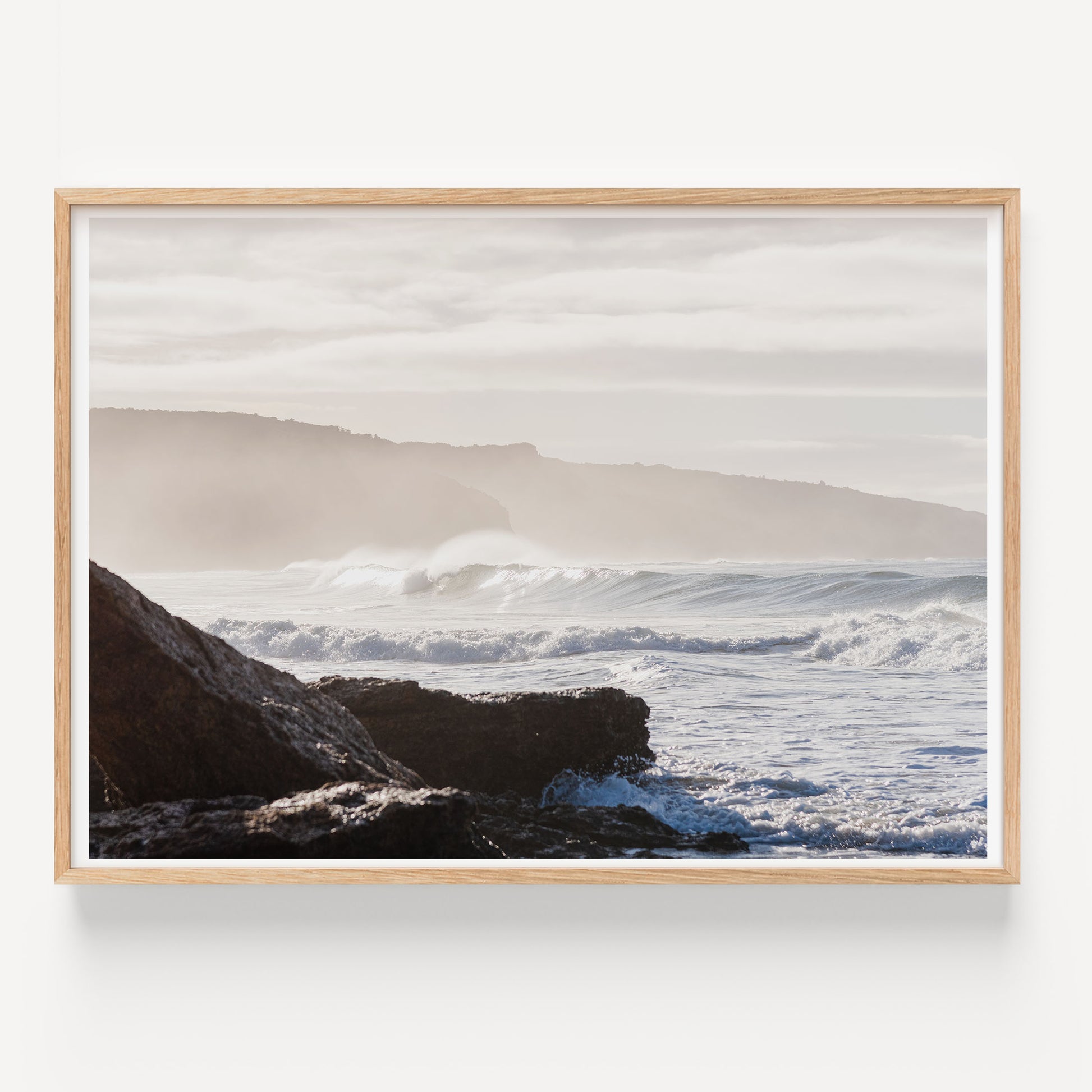 Crisp Anglesea Morning Surf Print